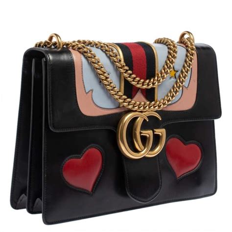 gucci marmont heart bag price|Gucci Marmont bag used.